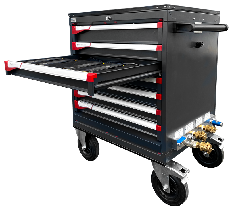 BrakeBEE mobile measuring trolley
